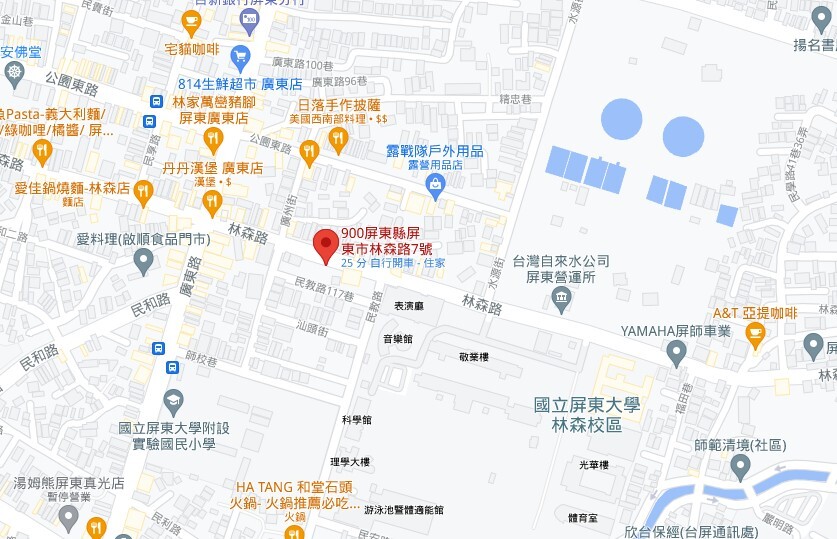 創新育成中心位置地圖